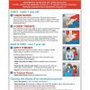 Choking First Aid Poster - 12 x 18 in. - Laminated - Instructions for Infants, Children, and Adults