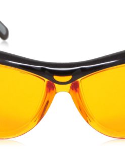 AmazonBasics Blue Light Blocking Safety Glasses, Anti-Fog, Orange Lens, 12-Count 9 71WOX8WHfEL