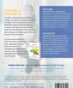 Alternative view of Age Reversing Workouts for Beginners: Posture & Pain Relief - Classical Stretch by ESSENTRICS