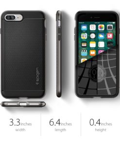 Spigen Neo Hybrid Designed for Apple iPhone 7 Plus Case (2016) - Gunmetal 11 71XSMKZnf2L