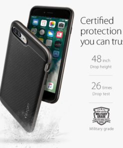 Spigen Neo Hybrid Designed for Apple iPhone 7 Plus Case (2016) - Gunmetal 13 71YUJRRoEcL