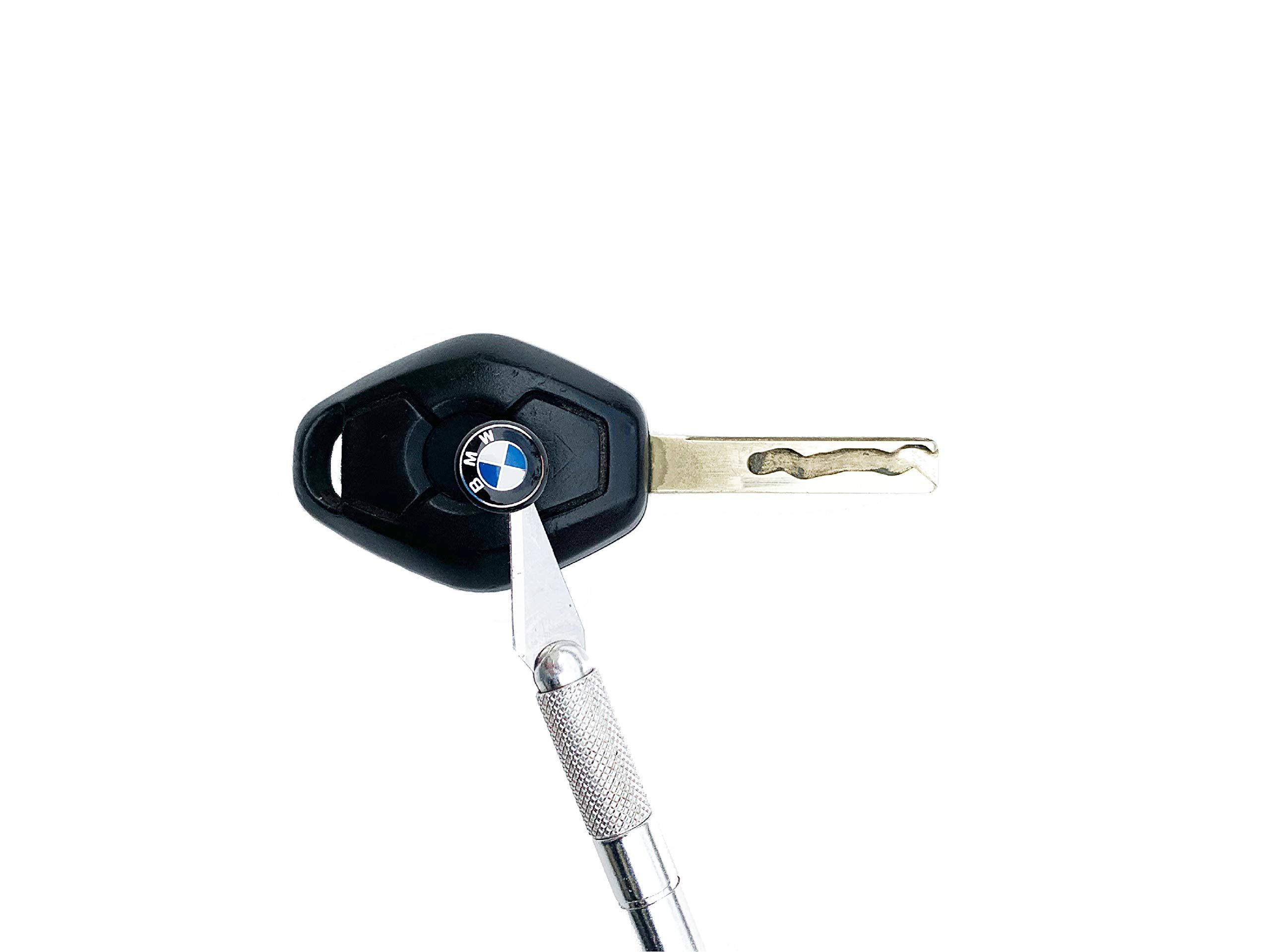 Genuine BMW E46 Cabrio Compact Coupe Sedan Key Emblem 11mm OEM 66122155753 - $16.95
