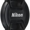 CowboyStudio 58mm Center Pinch Snap-on Lens Cap for Nikon Lens Replaces LC 58 - Includes Lens Cap Holder 76 71ZcDAxHEpL