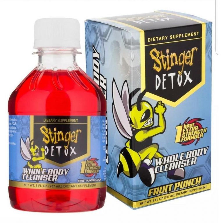 Stinger Total Detox 1 Hour Red Fruit Punch Cleanse 8 oz - $13.95