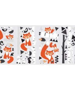 RoomMates Fox Forest Peel And Stick Wall Decals 5 71aub07M8iL