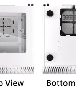 Thermaltake Core V1 Snow Edition SPCC Mini ITX Cube Computer Chassis CA-1B8-00S6WN-01 V1 Cube Snow 16 71c98oGQfQL