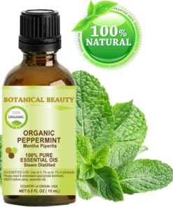 Alternative view of Botanical Beauty Therapeutic Grade Organic Peppermint Essential Oil, Undiluted, 0.5 fl. oz. / 15 ml