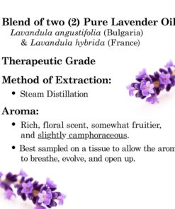 Majestic Pure Lavender Oil, Natural, Therapeutic Grade, Premium Quality Blend of Lavender Essential Oil, 4 fl. Oz Single Pack 13 71daEX41gnL