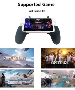 Mobile Game Controller and Gamepad, Sensitive Shoot and Aim Trigger Fire Buttons L1R1 for Fortnite/PUBG Mobile/Knives Out/Rules of Survival, Mobile Gaming Joysticks for Android IOS Phones 10 71enMM9oIhL