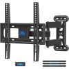 Mounting Dream TV Mount Full Motion with Perfect Center Design for 26-55 Inch LED, LCD, OLED Flat Screen TV, TV Wall Mount Bracket with Articulating Arm up to VESA 400x400mm, 60 lbs MD2377 14 71fi9wpeKhL