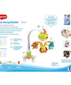 Tiny Love Take Along Mobile, Animal Friends, Blue 20 71hnv9PtzRL