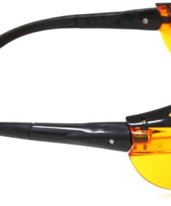 AmazonBasics Blue Light Blocking Safety Glasses, Anti-Fog, Orange Lens, 12-Count 10 71ipM3JuBdL