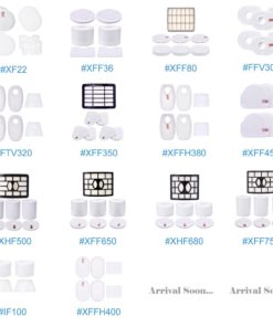 Alternative view of 3 Pack Filters for Shark Rotator Pro Lift-away NV500, NV501, NV502, NV503, NV505, NV510, NV520, NV552, UV560, Xff500 Xhf500 (Not Fits NV650,NV680,NV750 Series) By Artraise