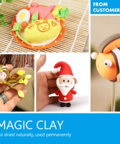 Alternative view of Sago Brothers Modeling Clay Air Dry Ultra Light Molding Magic Clay 24 Colors, Best Kids Gifts Ever 24 Pack