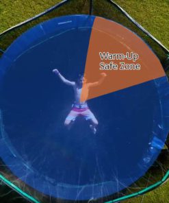 Trampoline Waterpark - Kids Fun Summer Outdoor Water Game Sprinkler - Toys for Boys Girls and Adults - Accessories Included - Toy Attaches on Safety Net Enclosure - Made in The USA 10 71lc6yvY5JL