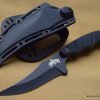 SNAKE EYE TACTICAL NEW ARRIVAL FIXED BLADE HUNTING SKINNING KNIFE WITH NYLON FIBER HARD SHEATH 48 71mTD72Bf02BL