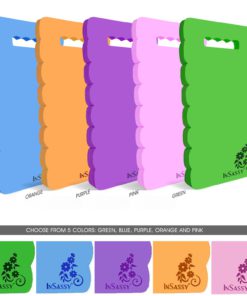 Alternative view of InSassy Garden Kneeler Pad Kneeling Mat for Gardening, Baby Bath, Yoga, Prayers & Exercise - High Density Foam Kneeler - Available in 3 Sizes - Large - Extra Large - Largest & Thickest, Green Large - 18" x 8 1/4" x 4/5"