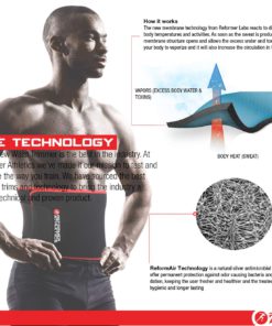 Reformer Athletics Waist Trimmer Ab Belt Trainer for Faster Weight Loss. Includes Free Fully Adjustable Impact Resistant Smartphone Sleeve for iPhone X, 8 and iPhone 8 Plus 11 71q0lKGbldL