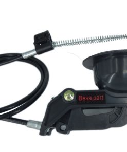 Alternative view of Ashley Recliner Cable and Handle Replacement Overall Length 39.5" Exposed Cable 4.75"