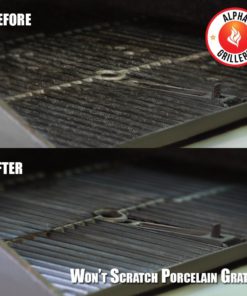 Alpha Grillers BBQ Grill Brush. Stainless Steel Bristles, 18 Inch Long Tools. Best Cleaner for A Weber Barbecue 12 71qh2BuCmQQL