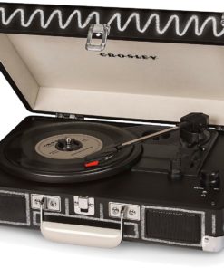 Alternative view of Crosley CR8005A-CB  Cruiser Portable 3-Speed Turntable, Chalkboard