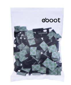eBoot 100 Pieces Adhesive Cable Clips Wire Clips Cable Wire Management Wire Cable Holder Clamps Cable Tie Holder for Car, Office and Home 13 71toC8y8OnL