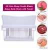 Kitchen Basics 48 Blade Meat Tenderizer Tool Sharp Stainless-Steel Blades White 6 71wMjxWWoHL. SL1500