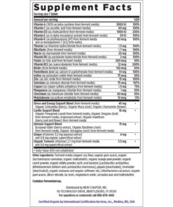 New Chapter Every Man's One Daily, Men's Multivitamin Fermented with Probiotics - 72 Tablets Bundle with a Lumintrail Pill Case 10 71wMq2BdvbeL