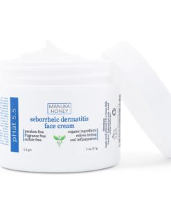 Seborrheic Dermatitis Cream with Manuka Honey, Coconut Oil and Aloe Vera - Moisturizing Face and Body Anti Itch Cream and Skin Treatment for Sensitive Skin - Natural & Organic Cream (2 oz) 2 Ounce 11 71xdjG3gphL