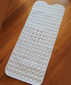 Alternative view of Bathroom Bath Shower Mat Vinyl Material Extra Long 39 x 15.5 Inches (White) White