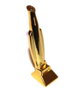 NASAL VACUUM Style, SNIFFER SNORTER STRAW, Metal TUBE (Gold color)