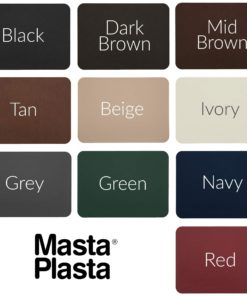 MASTAPLASTA Self-Adhesive Patch for Leather and Vinyl Repair, XL Plain, Dark Brown - 8 x 11 Inch - Multiple Colors Available 8 71yf6HtL GL 1