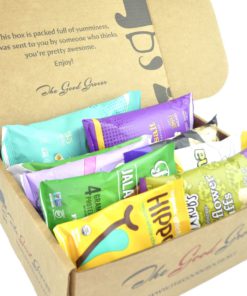 Alternative view of ALL NATURAL Healthy Snacks Care Package (30 Ct): Bars, Cookies, Vegan Puffs, Crispy Fruit, Trail Mix, Gift Box, Office Assortment Variety Pack, College Student Military Care Package, Gift Basket 30 Count