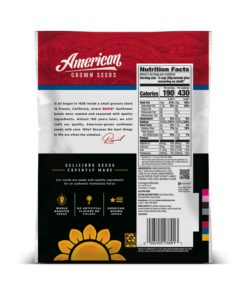 DAVID Roasted and Salted Cracked Pepper Jumbo Sunflower Seeds, 5.25 oz, 12 Pack 19 71zzgn1JE2L