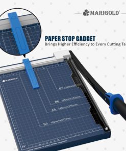 Marigold Paper Guillotine 12" Metal Base Plate Paper Trimmer Cutter (GL410) 13 81 9okpOJlL