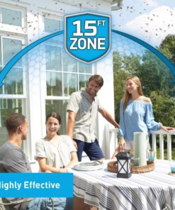 Thermacell Cambridge Mosquito Repellent Patio Shield Lantern; 15-Foot Zone of Protection Effectively Repels Mosquitoes; Functions as Lantern and/or Repellent; Ideal for The Deck, Patio or Back Yard 6.3x5.5x10.5 13 8114JdbARoL