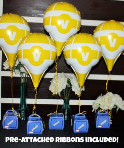 12 Pack Gaming Birthday Party Balloons Supply Drop V Balloons Foil Gamer Loot Video Game Party Supplies Decorations Favors 12 811WZbyQXKL