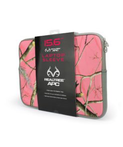 Alternative view of Absolute Eyewear Solutions 5996 Laptop Sleeve Real Tree Pink Camo, 15.6 in.