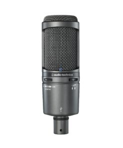 Alternative view of Audio-Technica AT2020USB PLUS Cardioid Condenser USB Microphone, Black AT2020USB+