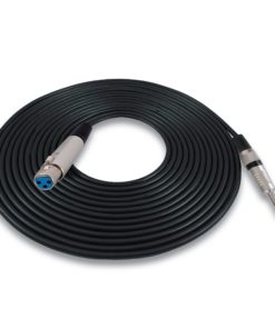 Alternative view of Pyle 30ft. Professional Microphone Cable - 1/4 Inch Male To XLR Female Audio Cord Connector 30 ft Black Heavy Duty Portable Speaker Cable Wire Adapter -Delivers Sound - PPMJL30 30 Feet