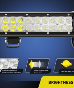 Nilight 25" 162W Led Light Bar Flood Spot Combo Waterproof Driving Lights Off Road Lights for SUV UTE Truck ATV UTV ,2 Years Warranty 10 814tmSEGFWL