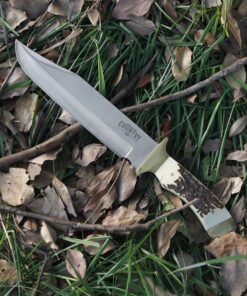 MOSSY OAK 14-inch Bowie Knife Stainless Steel Fixed Blade Full Tang Handle with Leather Sheath 11 814yP2OFcbL