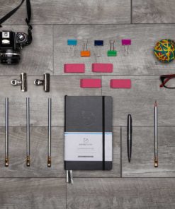 Panda Planner - Daily Planner, Calendar and Gratitude Journal to Increase Productivity, Time Management & Happiness - Hardcover, Undated Day - Quarter Year Planner - Guaranteed (Black) Black 12 816SV8gvG2L