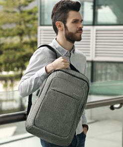 Alternative view of Kopack Slim Laptop Backpacks Anti Thief Tear Water Resistant Business Computer Bag 15 15.6 inch Gray 15.6IN Grey