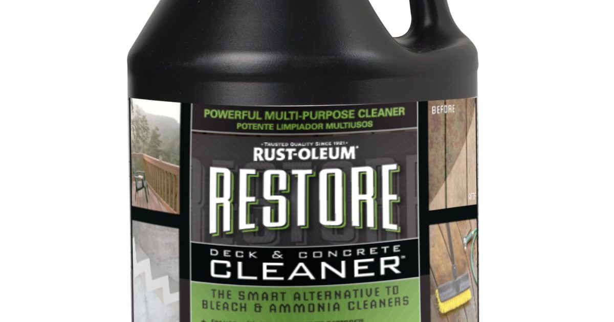 rustoleum floor cleaner