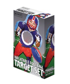 Kovot Inflatable Football Target Set - Inflates to 5 Feet Tall! - Soft Mini Football Included 6 81Bx7ylFBVL