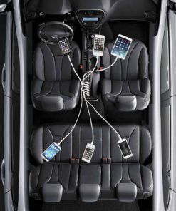 Car Charger, Jelly Comb 65W/13A 6 Ports Rapid USB Multi-Port Car Charger with Smart Identification for Mobile Phones, Tablets and Other USB Devices, UL Certified - Black 13 81CXDKpqOtL