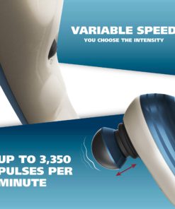Wahl Deep Tissue Percussion Therapeutic Handheld Massager - Blue - Has Variable Intensity to Releive Pain in the Back, Neck, Shoulders, & Muscles - The Brand Used By Professionals - 4290-300 11 81CZenxLOcL