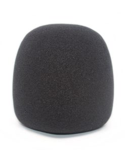 Professional Foam Windscreen for Blue Yeti - Covers Other Large Microphones, such as MXL, Audio Technica and Many More - Quality Sponge Material Makes This The Perfect Pop Filter for your Mic - Black 9 81F9ydyKVNL