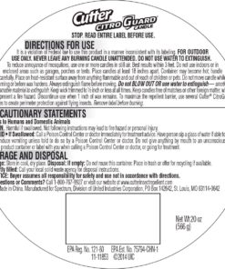 Alternative view of Cutter Citro Guard Candle, Triple Wick, 20-Ounce Case Pack of 1